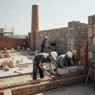 조적 및 석공사업