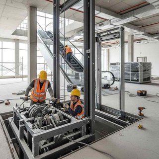 건물용 기계ㆍ장비 설치 공사업, 승강설비 설치 공사업