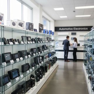 자동차 내장용 신품 전기ㆍ전자ㆍ 정밀 기기 판매업