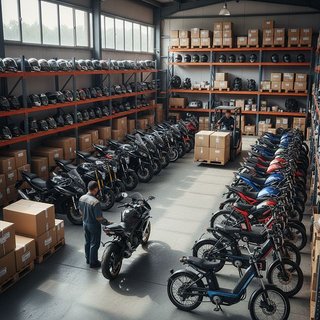 모터사이클 및 부품 도매업