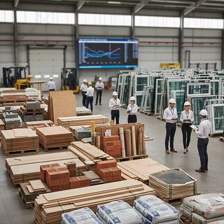 목재 및 건축자재 중개업