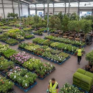 화훼류 및 식물 도매업