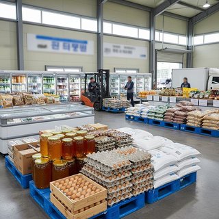 기타 신선식품 및 단순 가공식품 도매업