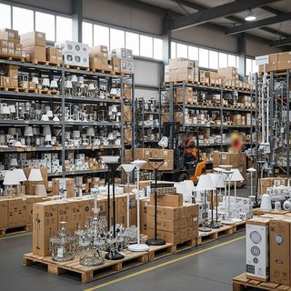 전구, 램프 및 조명장치 도매업