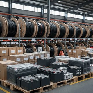 전지 및 케이블 도매업