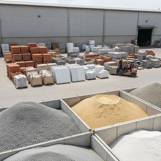 골재, 벽돌 및 시멘트 도매업