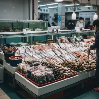 신선, 냉동 및 기타 수산물 소매업