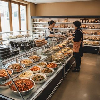 조리 반찬류 소매업