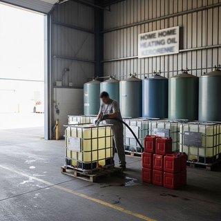 가정용 액체연료 소매업