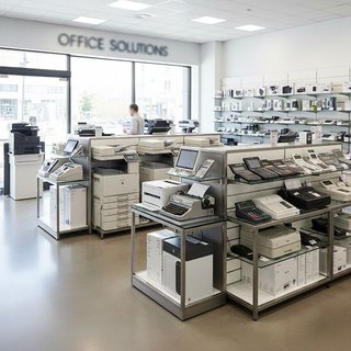사무용 기기 소매업