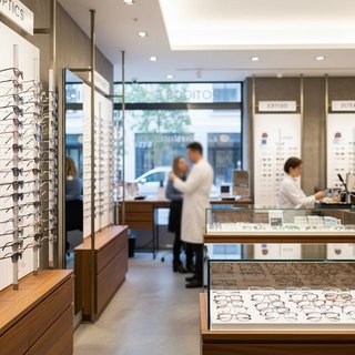안경 및 렌즈 소매업