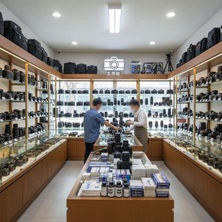 사진기 및 사진용품 소매업