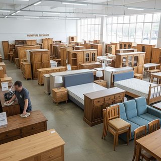 중고 가구 소매업