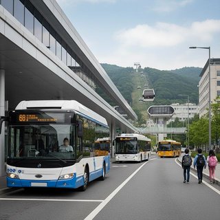 기타 도시 정기 육상 여객 운송업