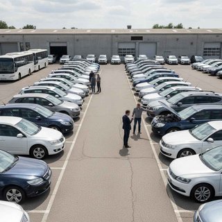 중고 자동차 판매업