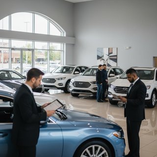 자동차 신품 판매업