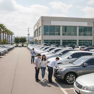 중고 자동차 판매업