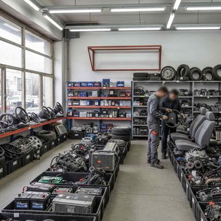 자동차 중고 부품 및 내장품 판매업