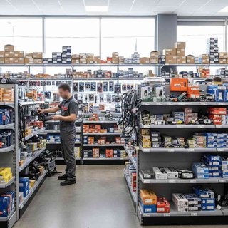 자동차용 전용 신품 부품 판매업