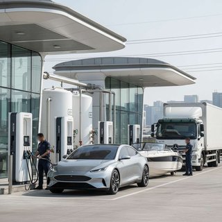 운송장비용 기타 가스 충전업, 운송장비용 수소 충전업