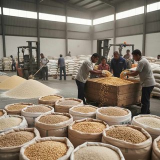 곡물 및 유지작물 도매업