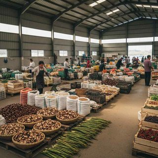 기타 산업용 농산물 도매업