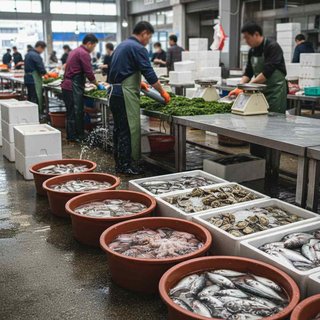 신선, 냉동 및 기타 수산물 도매업