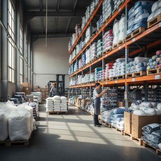 생활용 섬유 및 실 도매업