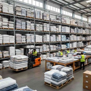 커튼 및 침구용품 도매업