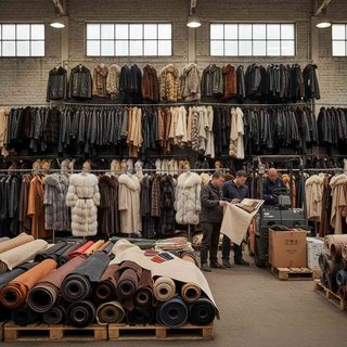 가죽 및 모피 제품 도매업