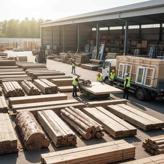 원목 및 건축관련 목제품 도매업