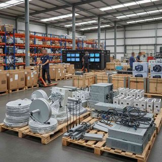 통신ㆍ방송장비 및 부품 도매업