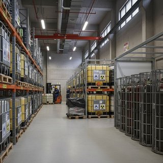 위험물품 보관업