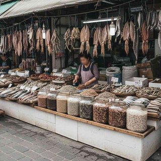 건어물 및 젓갈류 소매업