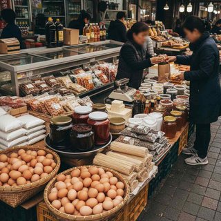 기타 가공식품 소매업, 기타 신선식품 및 단순 가공식품 소매업