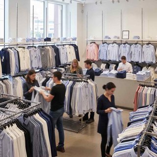 셔츠 및 블라우스 소매업