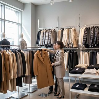 여자용 겉옷 소매업