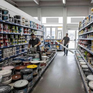 페인트, 창호 및 기타 건설자재 소매업