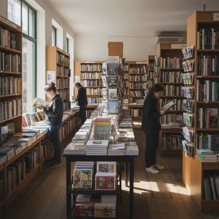 서적, 신문 및 잡지류 소매업