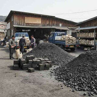 가정용 고체 연료 소매업
