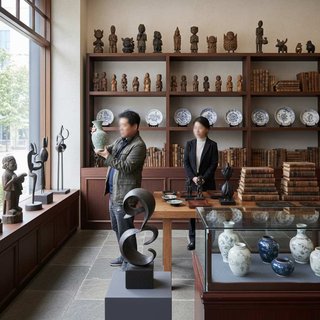 예술품 및 골동품 소매업