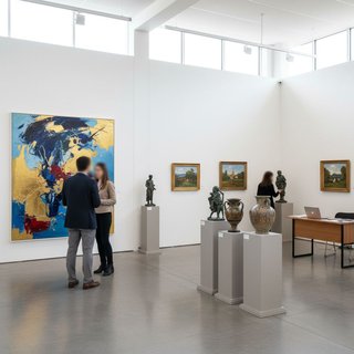 예술품 및 골동품 소매업