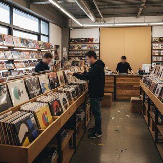 음반 및 비디오물 소매업