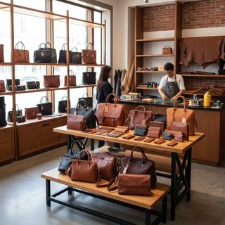 가방 및 기타 가죽제품 소매업