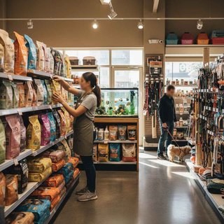 반려용동물 및 관련용품 소매업