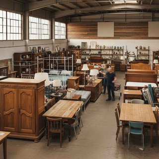 중고 가구 소매업