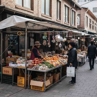 노점 및 유사 이동 소매업