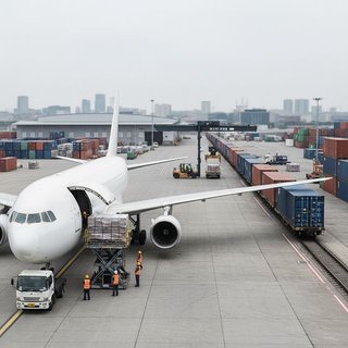 항공 및 육상 화물 취급업