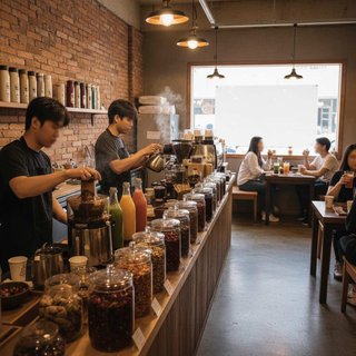 기타 비알코올 음료점업