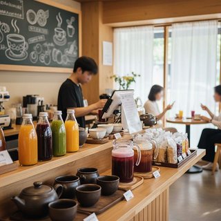 기타 비알코올 음료점업